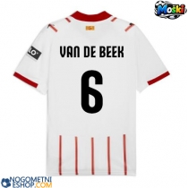 Moški Nogometni dresi Girona Donny van de Beek #6 Domači 2025-26 Kratek Rokav